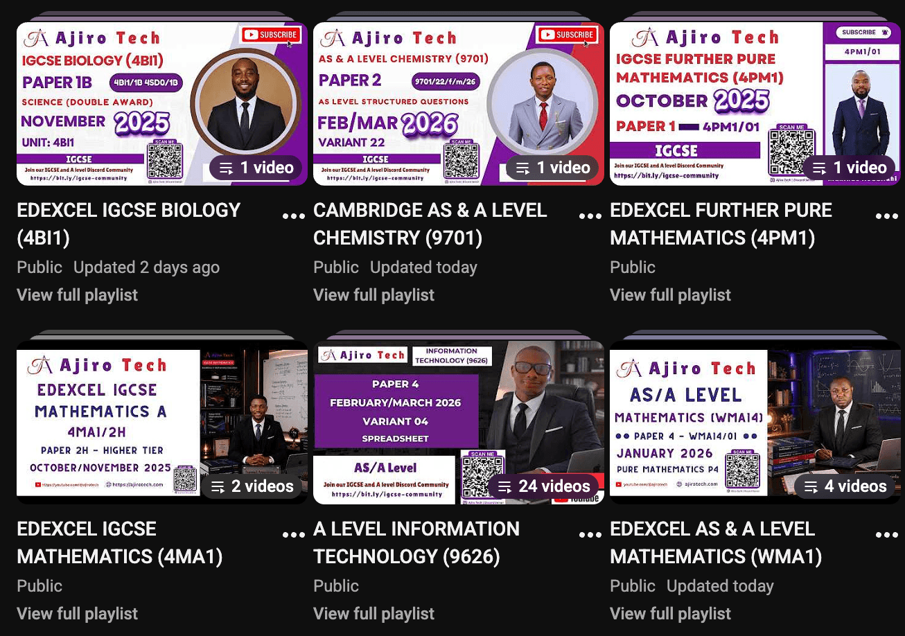 Featured YouTube Lesson