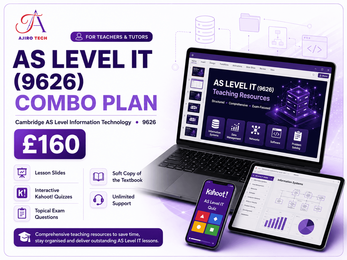 AS IT (9626) Combo Plan teacher resource package