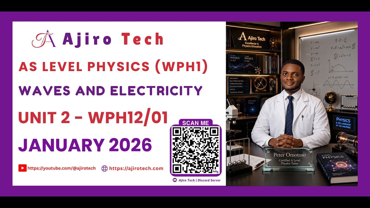 EDEXCEL AS & A LEVEL PHYSICS (WPH1)